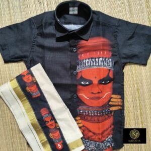 Theyyam Shirt Mundu Set